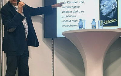 Prof. Jörg Mehlhorn spricht auf der IENA
